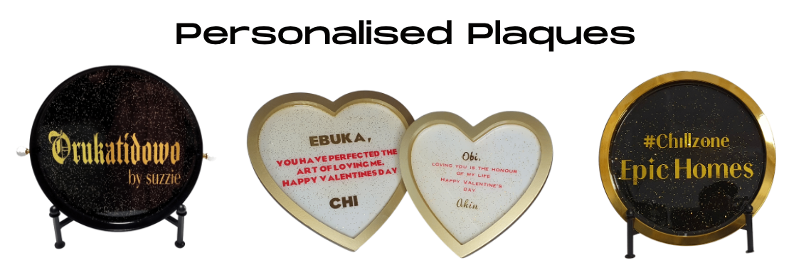 Personalised plaques